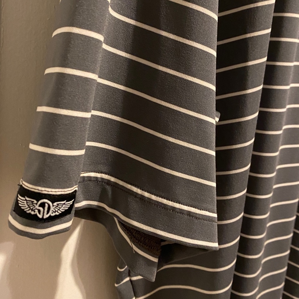 Straight Down Performance Golf Shirt/ Euc/ Large - image 7